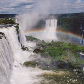 Brasilien Rundreise 2 Wochen - Panorama der Wasserfälle in Iguazu