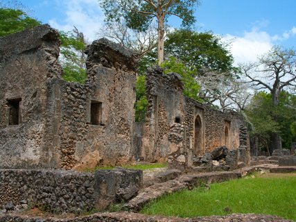 ????????????????????????????????????????????????????????? Remains of  Gede, near the town  Malindi in Kenya, Africa
