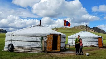 Gastfreundschaftliche Nomaden der Mongolei