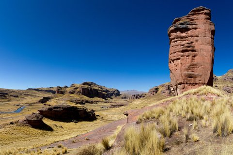 Tinajani Canyon in Peru