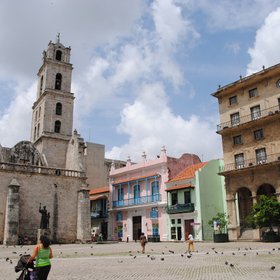 Schöner Platz in Havanna