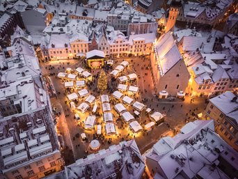 Weihnachtsmarkt in Tallinn