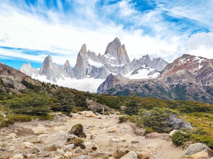 Patagonien Gruppenreise - Wanderweg zum Fitz Roy