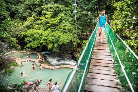 Thermalquellen Costa Rica Rundreise 4 Wochen