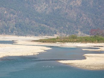 Flusslandschaft Bardia Nationalpark