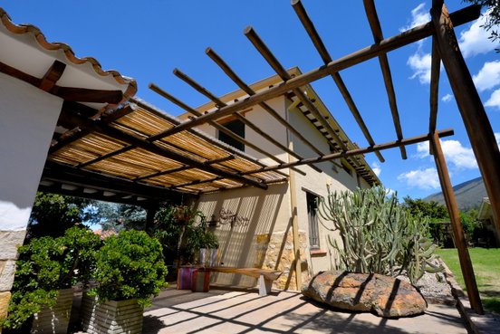 Terrasse im Casa Terra Villa de Layva