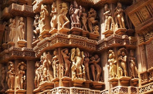 Nordindien Rundreise - Tempelfiguren