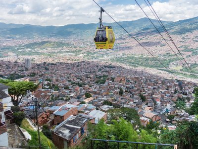 Seilbahn über Medellin - Kolumbien Highlights