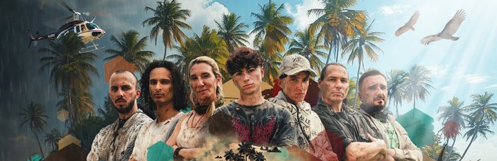 7 vs. wild titelbild mit teilnehmern