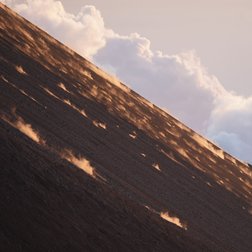 Volcán de Fuego bei einem Ausbruch
