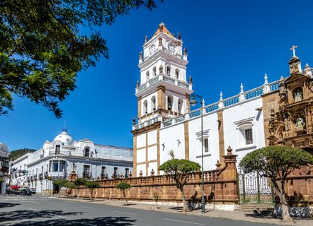 Bolivien Rundreise - Katedrale in Sucre
