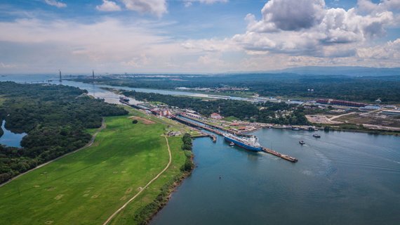 panama in 1 woche - Panamakanal Gatun-Schleusen