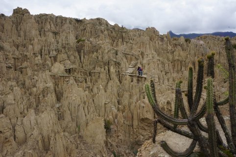 Bolivien Rundreise - Steinformationen im Mondtal
