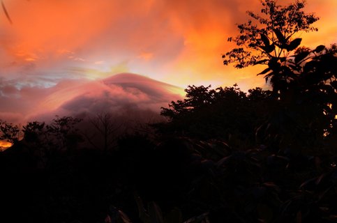 Costa Rica Roadtrip - Sonnenuntergang 