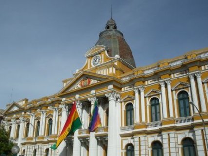 Peru und Bolivien Rundreise – Regierungsgebäude in La Paz