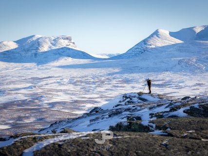Fotoreise Lappland Winter - verschneite Landschaft
