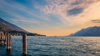 Sonnenuntergang am Atitlan See