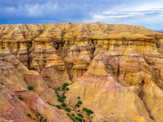 Spuren eines uralten Ozeans in der Gobi Wüste