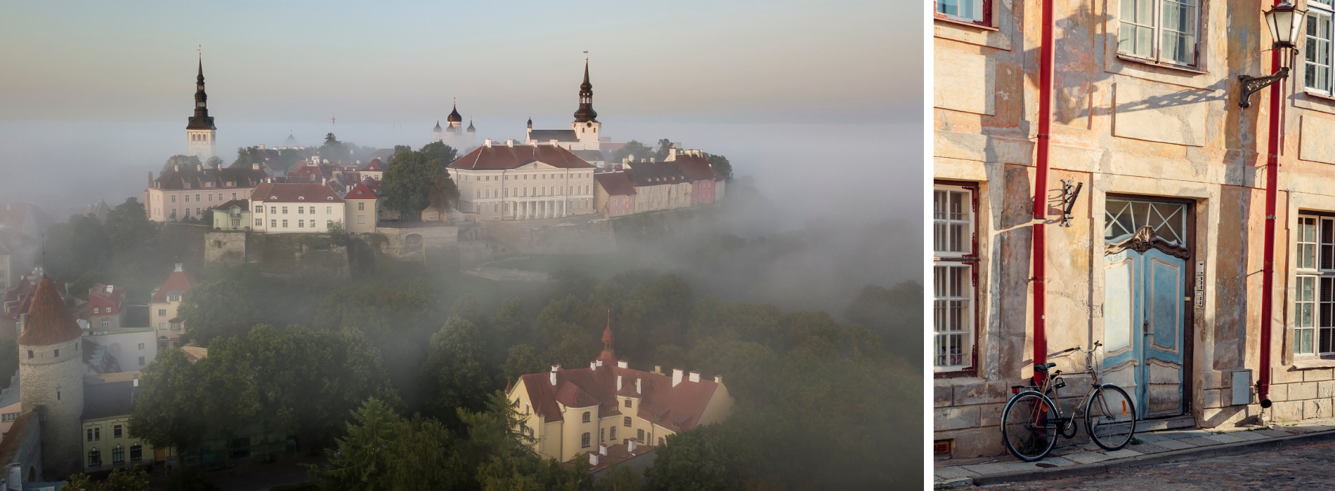 Europa Estland Stadt 