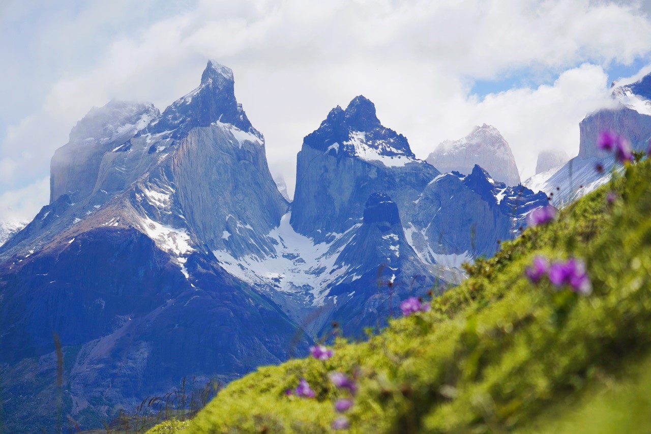 Berge Torres del Paine Chile