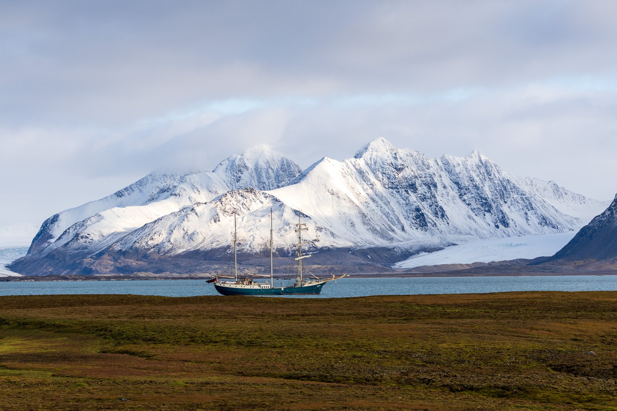 Marcel Gerson auf Expedition in Spitzbergen