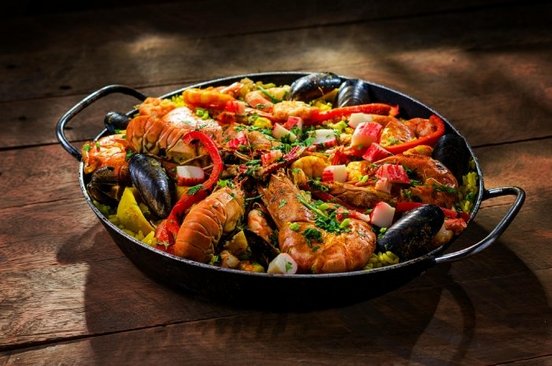 Paella in Katalonien - Spanien - Barcelona