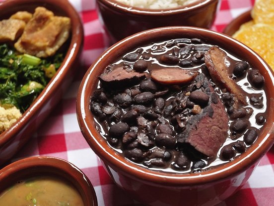 Typisches Gericht aus Brasilien