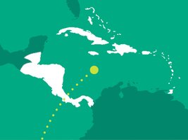 Übersicht Mittelamerika und Karibik