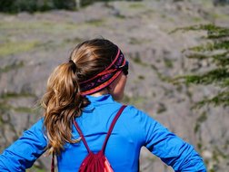 Wanderin im El Chaltén Nationalpark