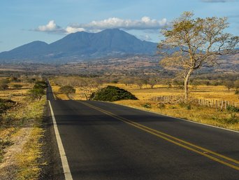 Nicoya-strasse auf der Halbinsel Guanacaste