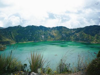 Quilotoa Kratersee