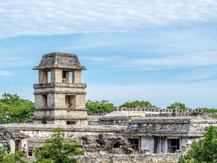 Guatemala Tikal Ruine Tikal Ruine im Dschungel