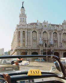 Taxifahrt durch Havanna