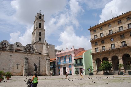 Schöner Platz in Havanna