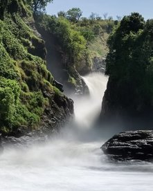 Großer Wasserfall (Murchinson) mit Weichzeichnerfunktion