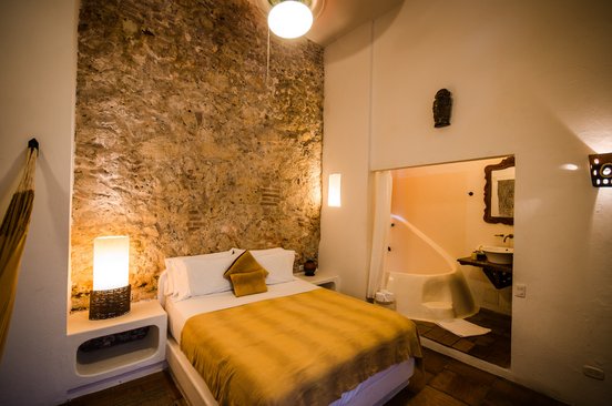 Zimmer im Alfiz Hotel in Cartagena, Kolumbien