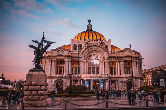 Palacio de Bellas Artes in Mexiko City