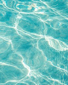 Türkisfarbenes Meerwasser